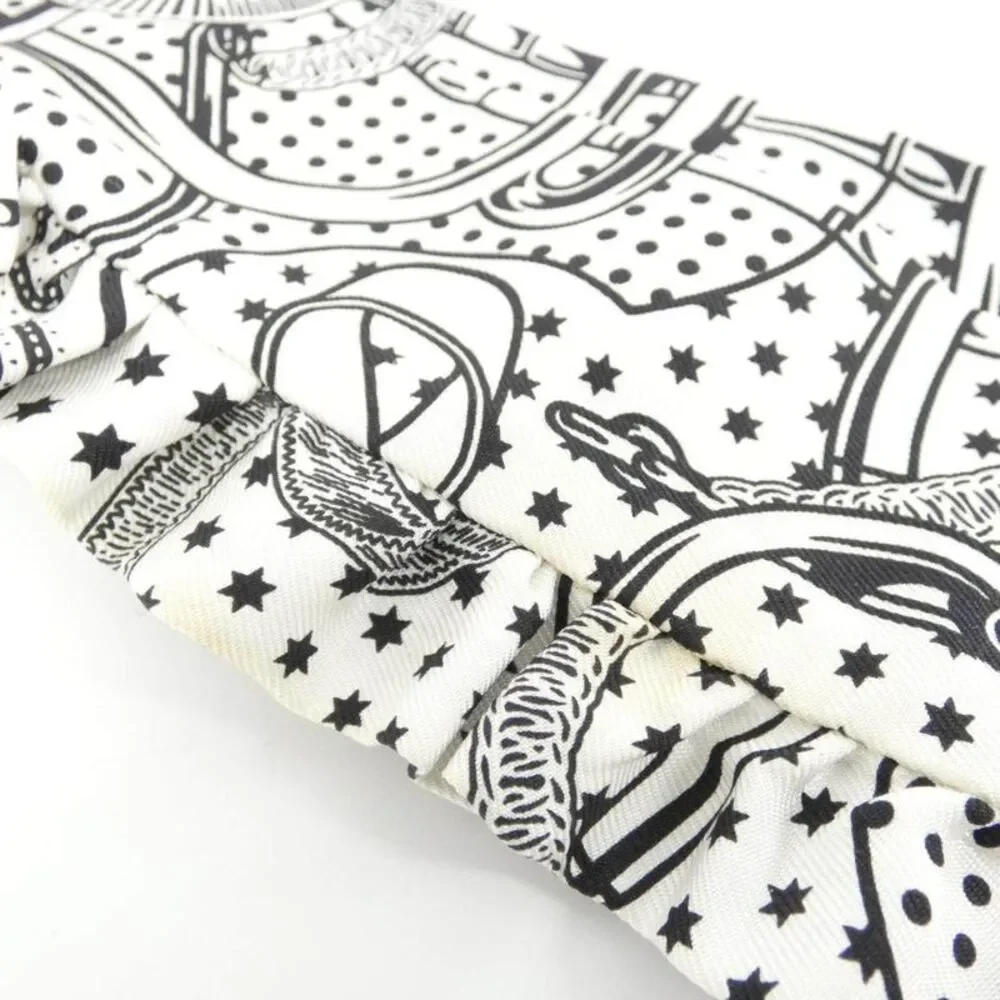 Hermes EPERON D'OR BANDANA Silk Scarf